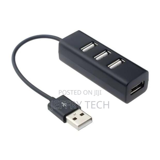 4-Port Usb 2.0 Hub One Drag Four Splitter Hub Plug and Play