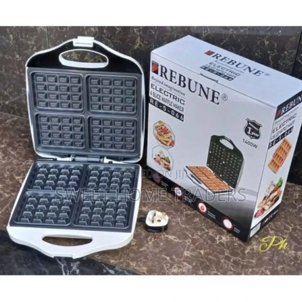 Rebune 4 Slice Waffle Maker