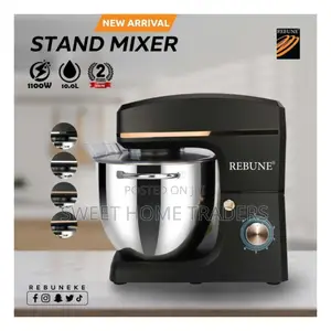 Rebune 10L Stand Mixer 1500watts
