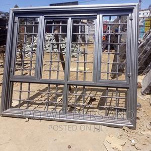 Custom Sheet Metal Framed Windows - main view