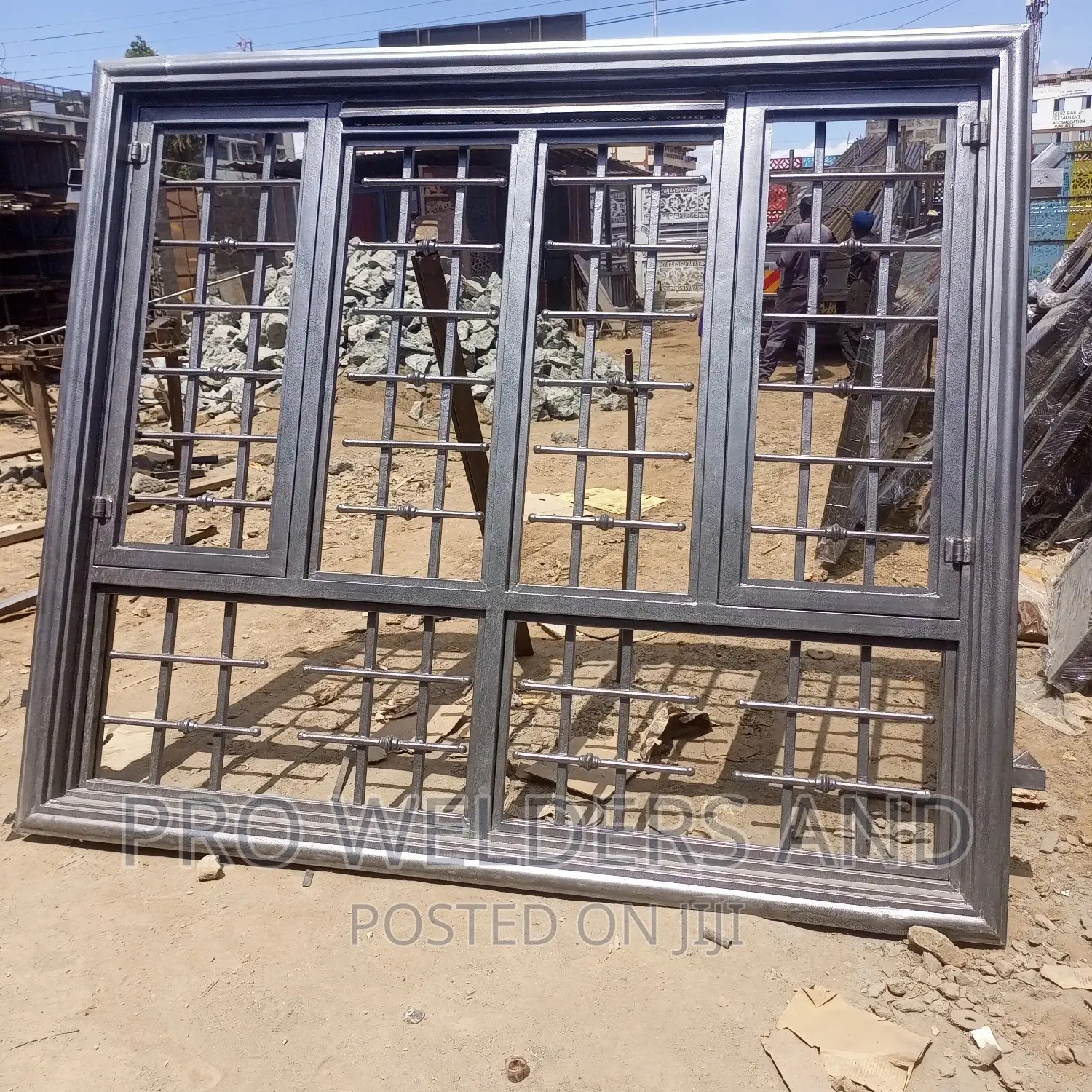 Custom Sheet Metal Framed Windows