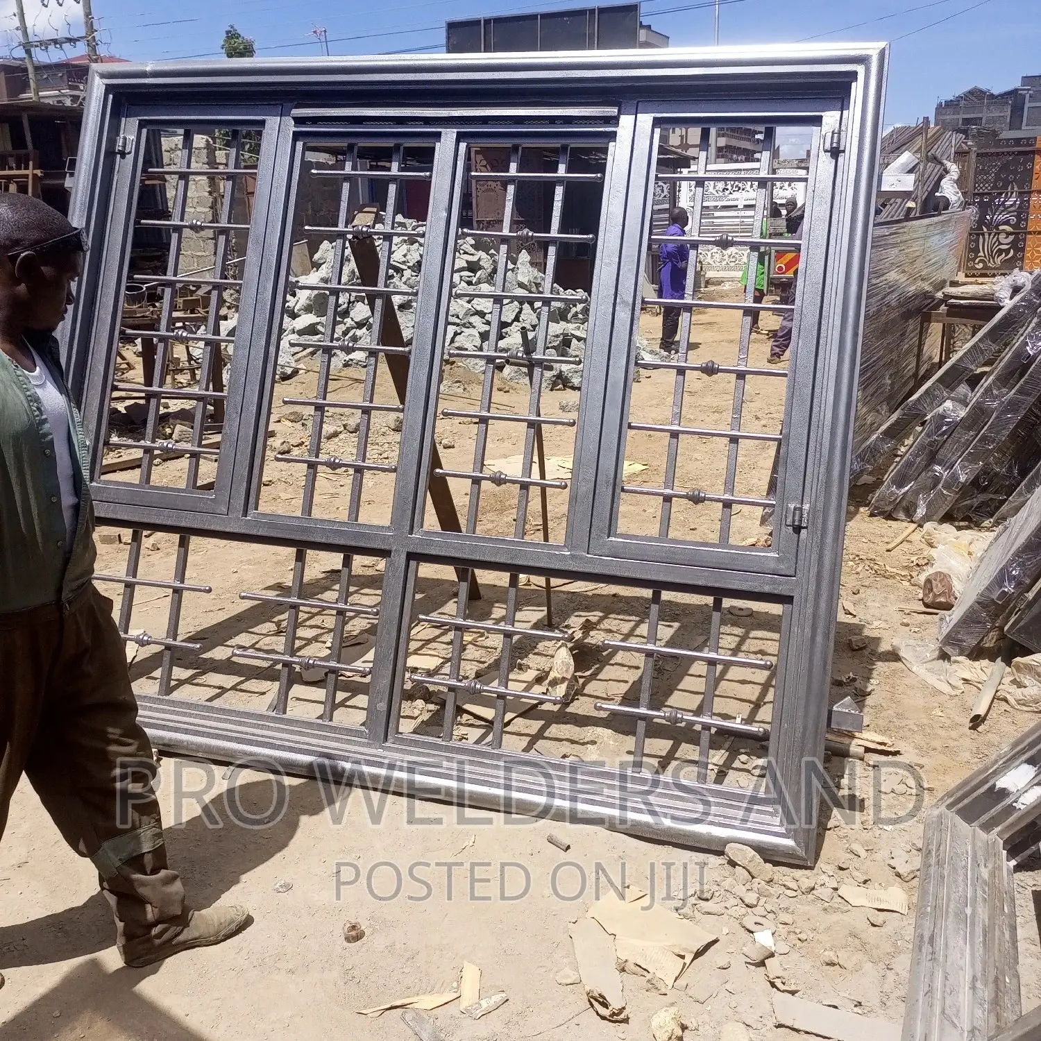 Custom Sheet Metal Framed Windows