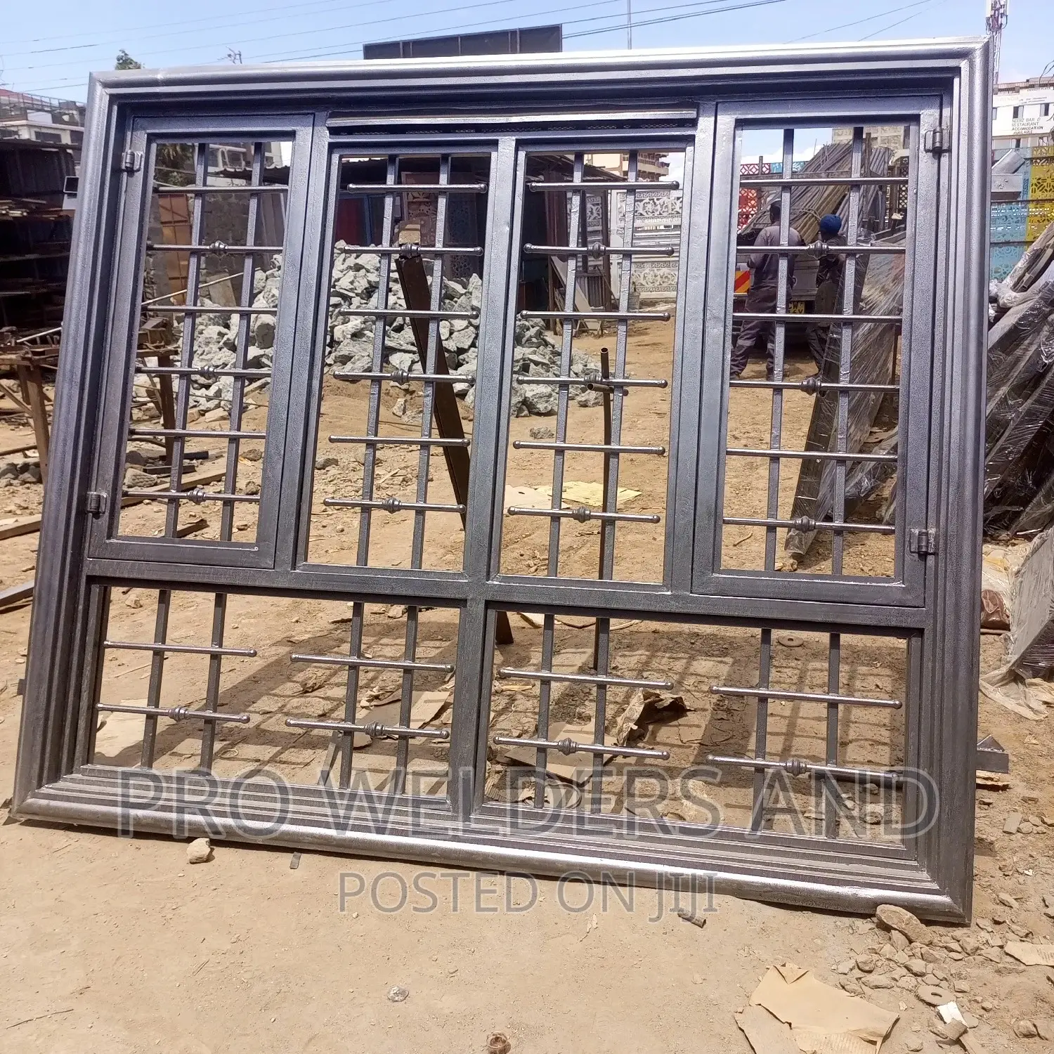 Custom Sheet Metal Framed Windows