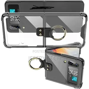 Luxury Clear Case Cover for Samsung Z Flip 3 5G