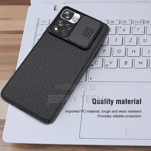 Black Silicone Case Cover for Xiaomi Note 11T 5G