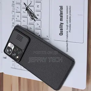 Black Silicone Case Cover for Xiaomi Note 11T 5G