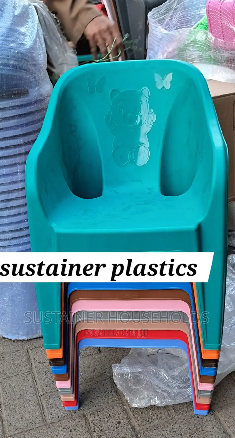 Assorted Plastic Kids Chairs