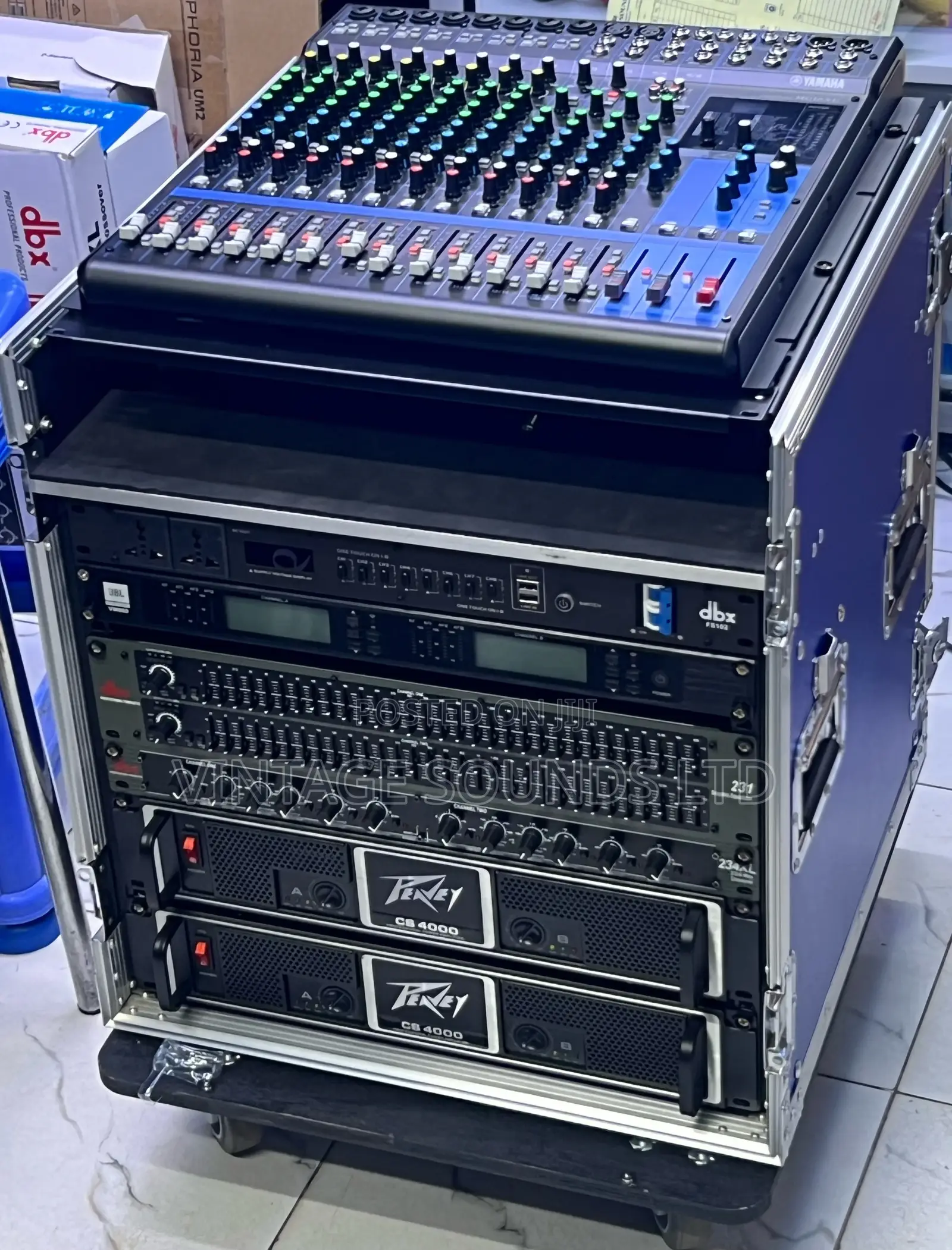 PA Sounds System Full Set Machines