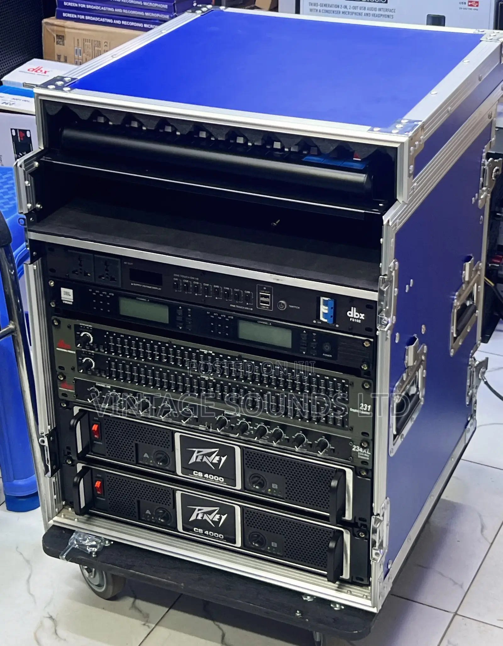 PA Sounds System Full Set Machines