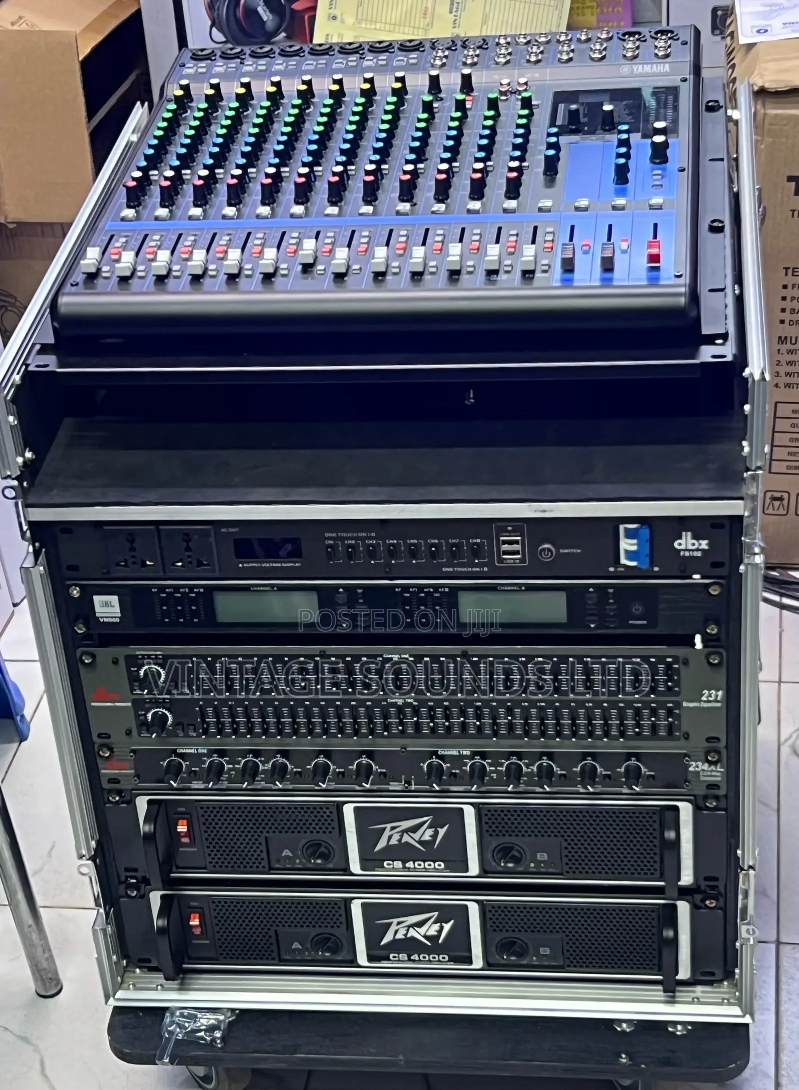 Yamaha Mg16xu With Complete PA Sounds System