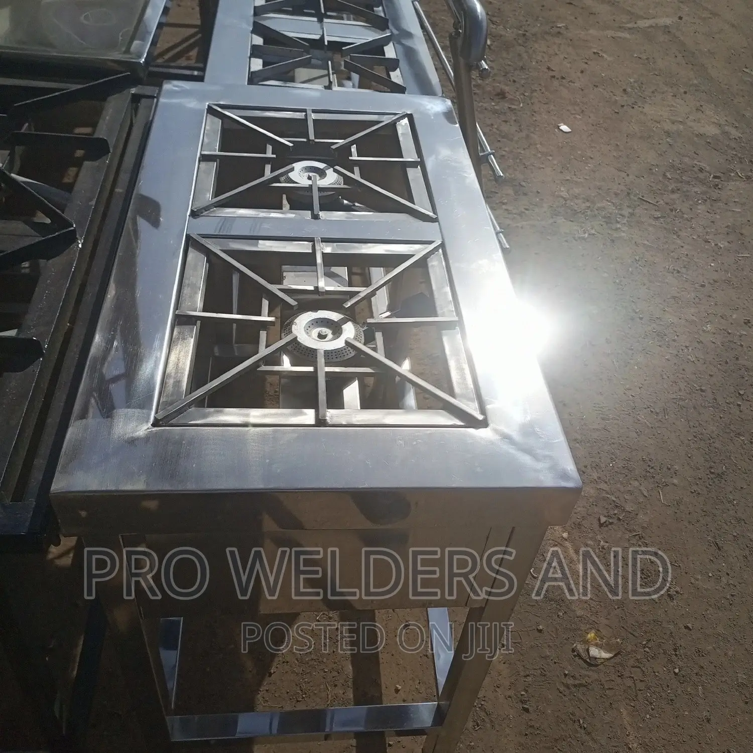 2 Burners Commercial Cooker