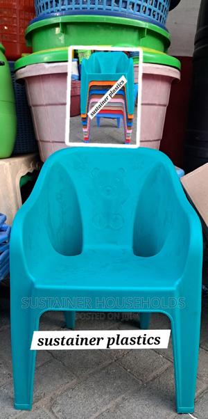 Premium Green Kids Plastic Chairs Available - thumbnail 2