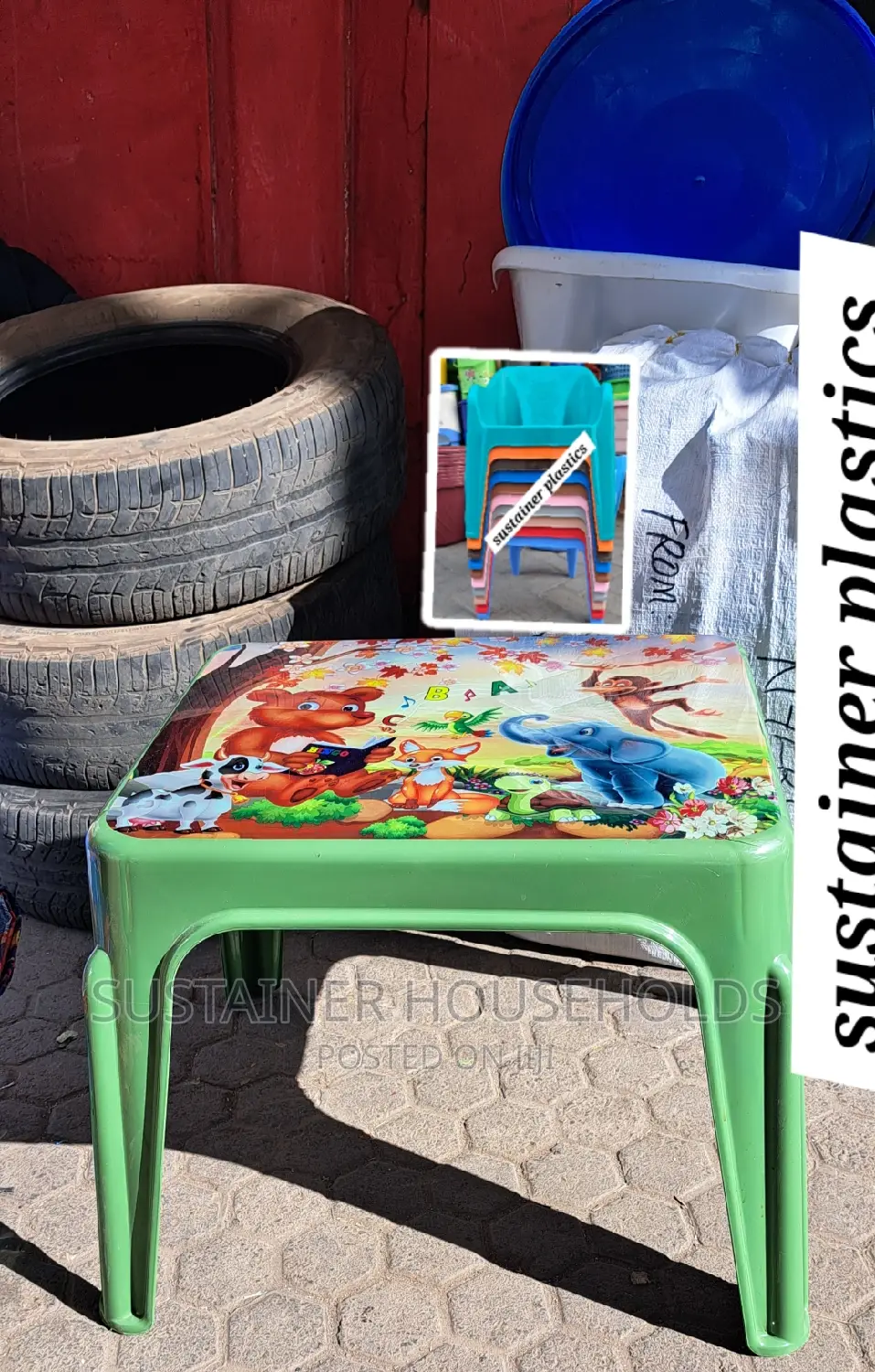 Babies Plastic Tables