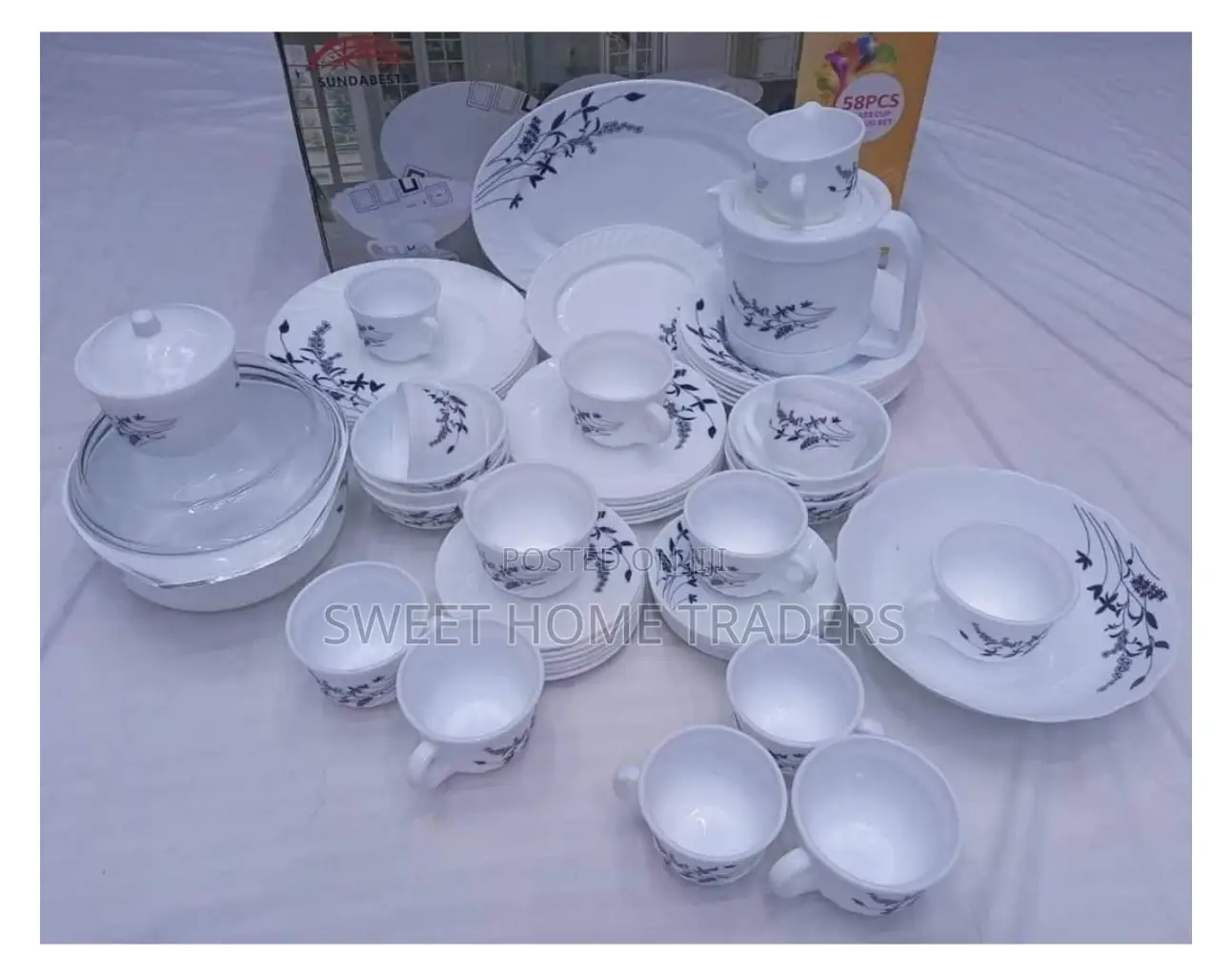 58 PCS Dinner Set ,