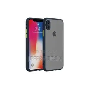 Blue Smoke Case Back Cover for iPhone XS Max