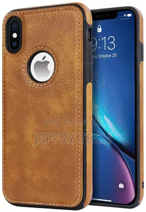 Leather Flexible Back Cover Case for Appleiphone Xs Max