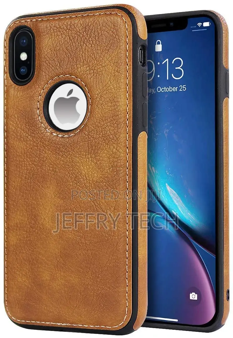 Leather Flexible Back Cover Case for Appleiphone Xs Max