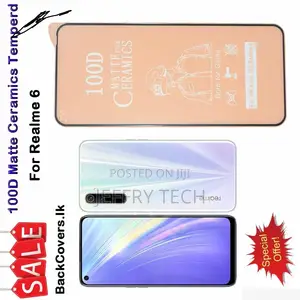 Realme 6 Matte Ceramics Tempered Glass / Screen Protector
