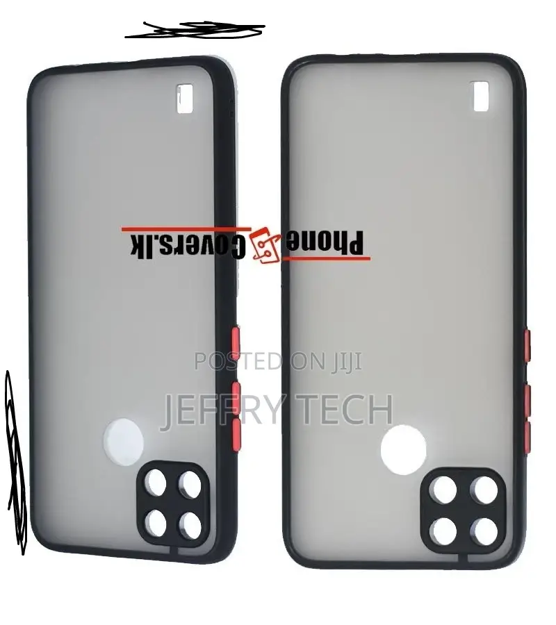 Realme C21Y / C21 Y / C 21Y Gingle Bumper Camera Protector B