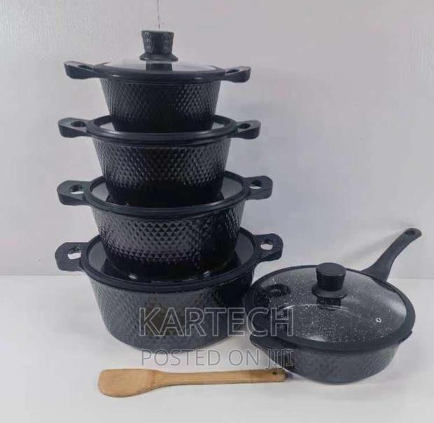 11pcs Bosch Cookware With Silicone Lid - thumbnail 2
