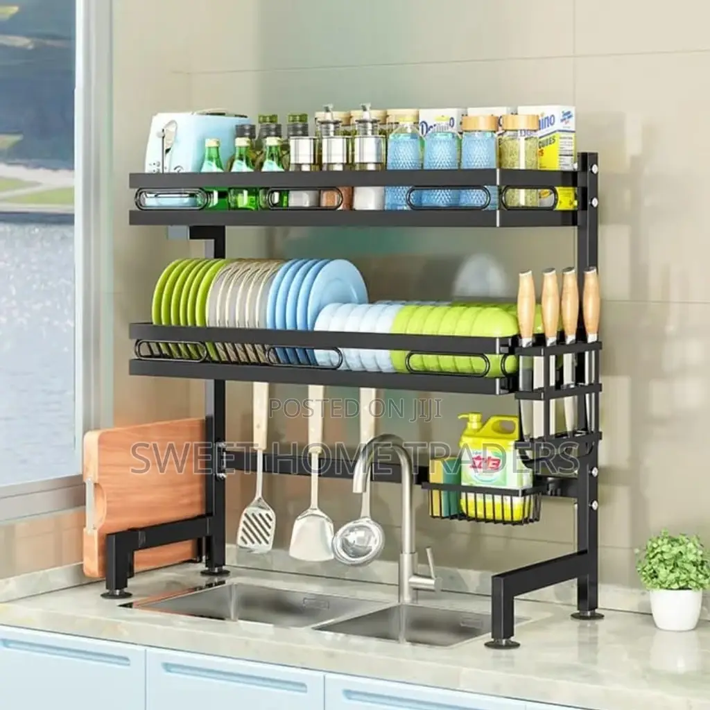 Double Layer Over the Sink Dish Rack