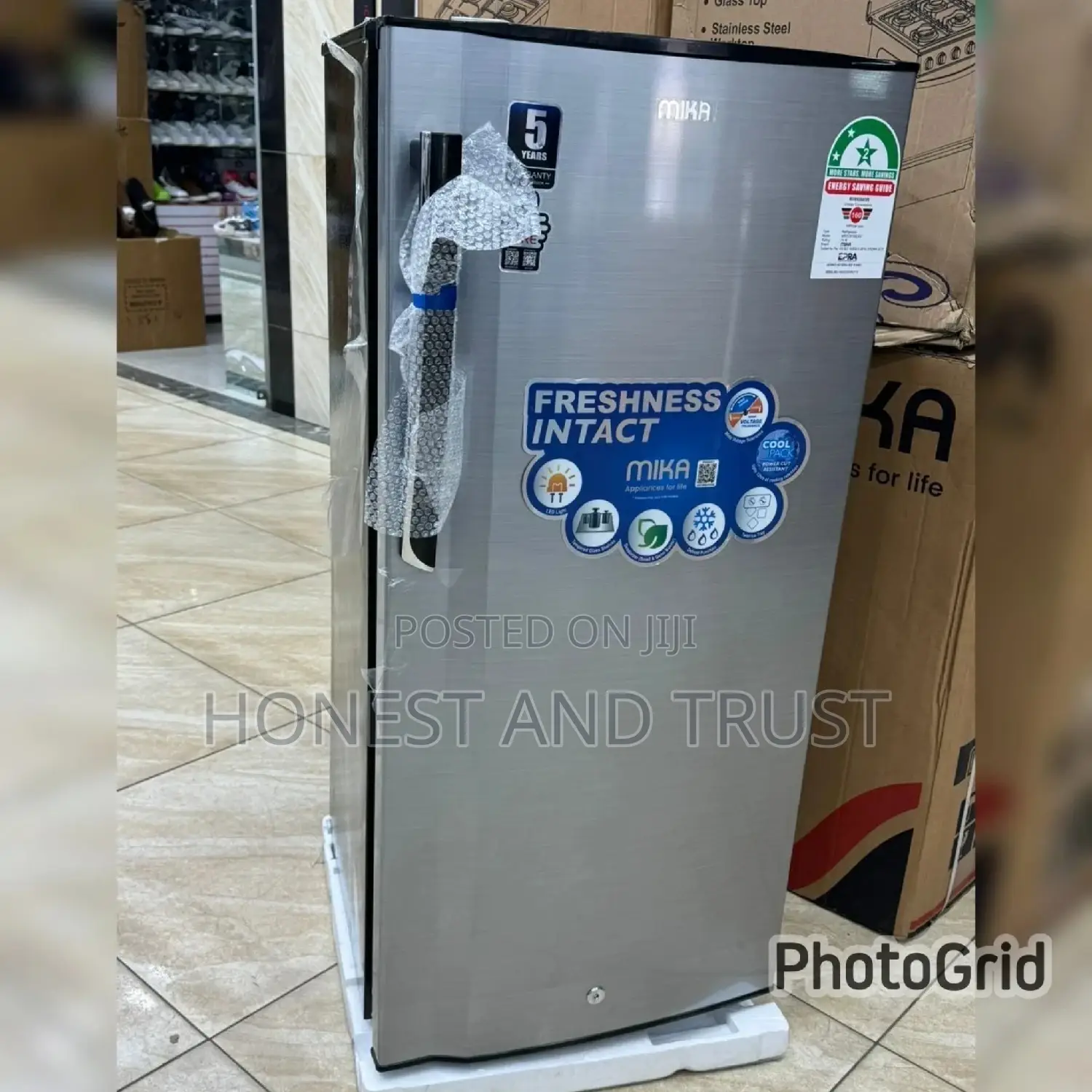 Von Single Door Fridge 180litre Mika