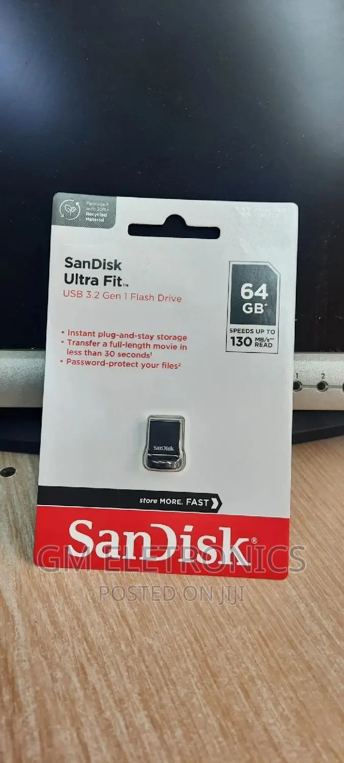 USB 3•2 Ultra Fit 64gb Flash Drive.