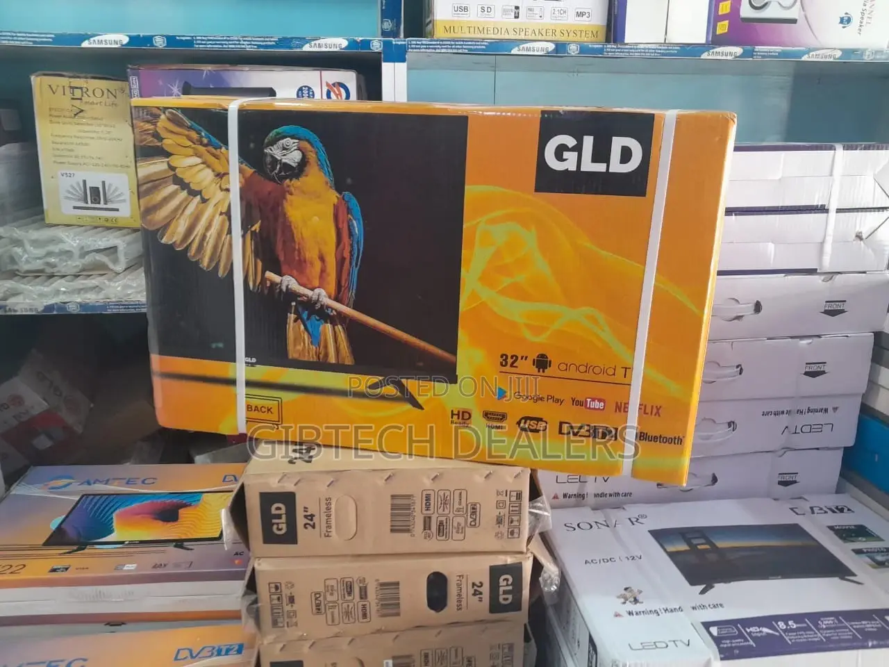 GLD 32 Inches Smart Android Tv With Bluetooth