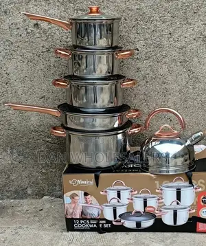12pcs Nonstick Cookware Set-With Pots,Pans and Kettle