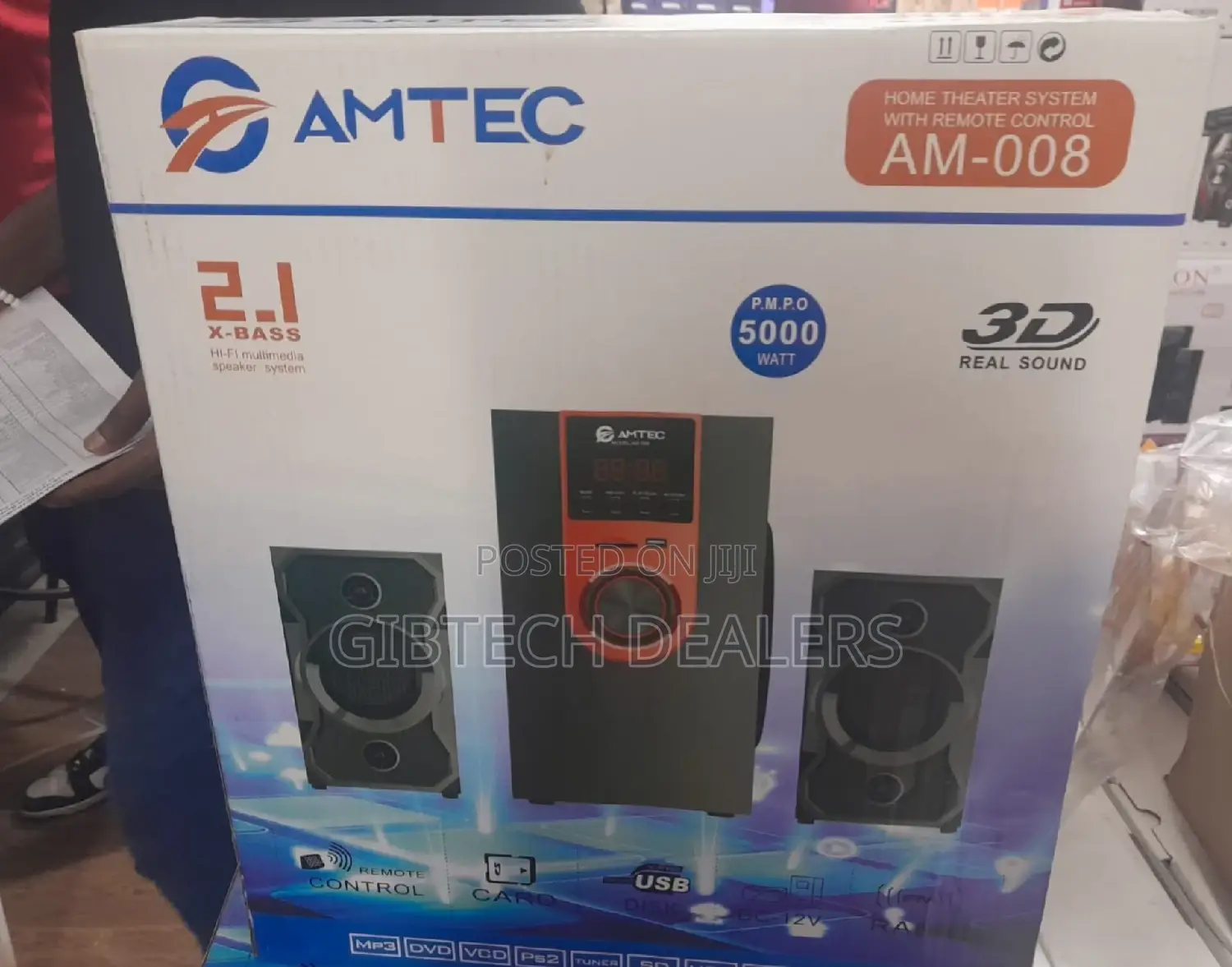 Amtec AM-008 2.1ch Subwoofer Now Available