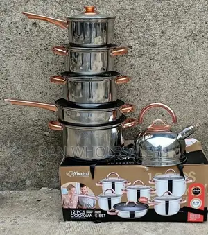 12pc Cookware With Kettle