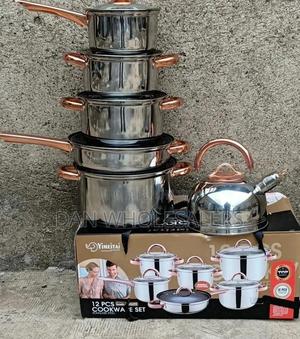 Nonstick Cookware Set-With Kettle - thumbnail 2