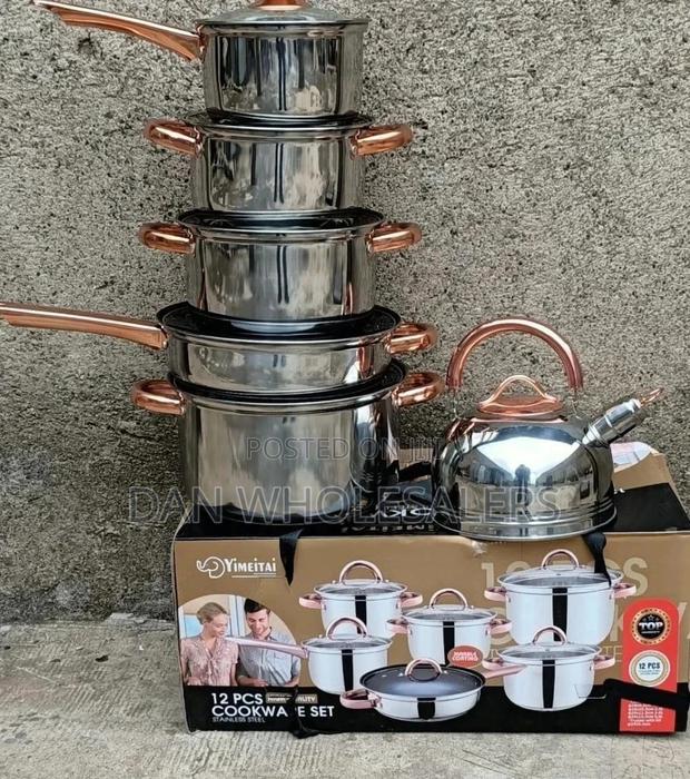 Nonstick Cookware Set-With Kettle - main view