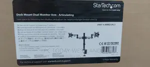 Startech Desk Mount Articulating Dual Arm Up to 32-Inch