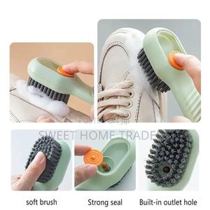 Shoe/Cloth Scrub Brush With Soap Dispenser - thumbnail 2