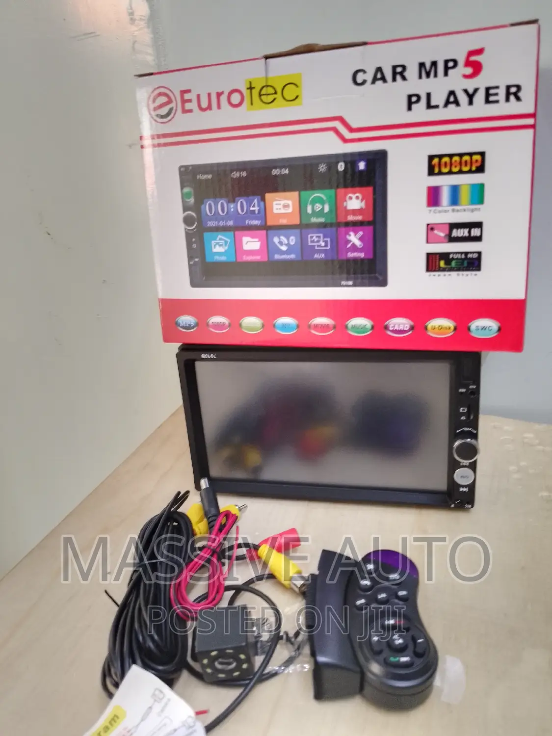 Touch Screen 7" Inch Mp5 Car Radio System/ Mp5 Car Radio