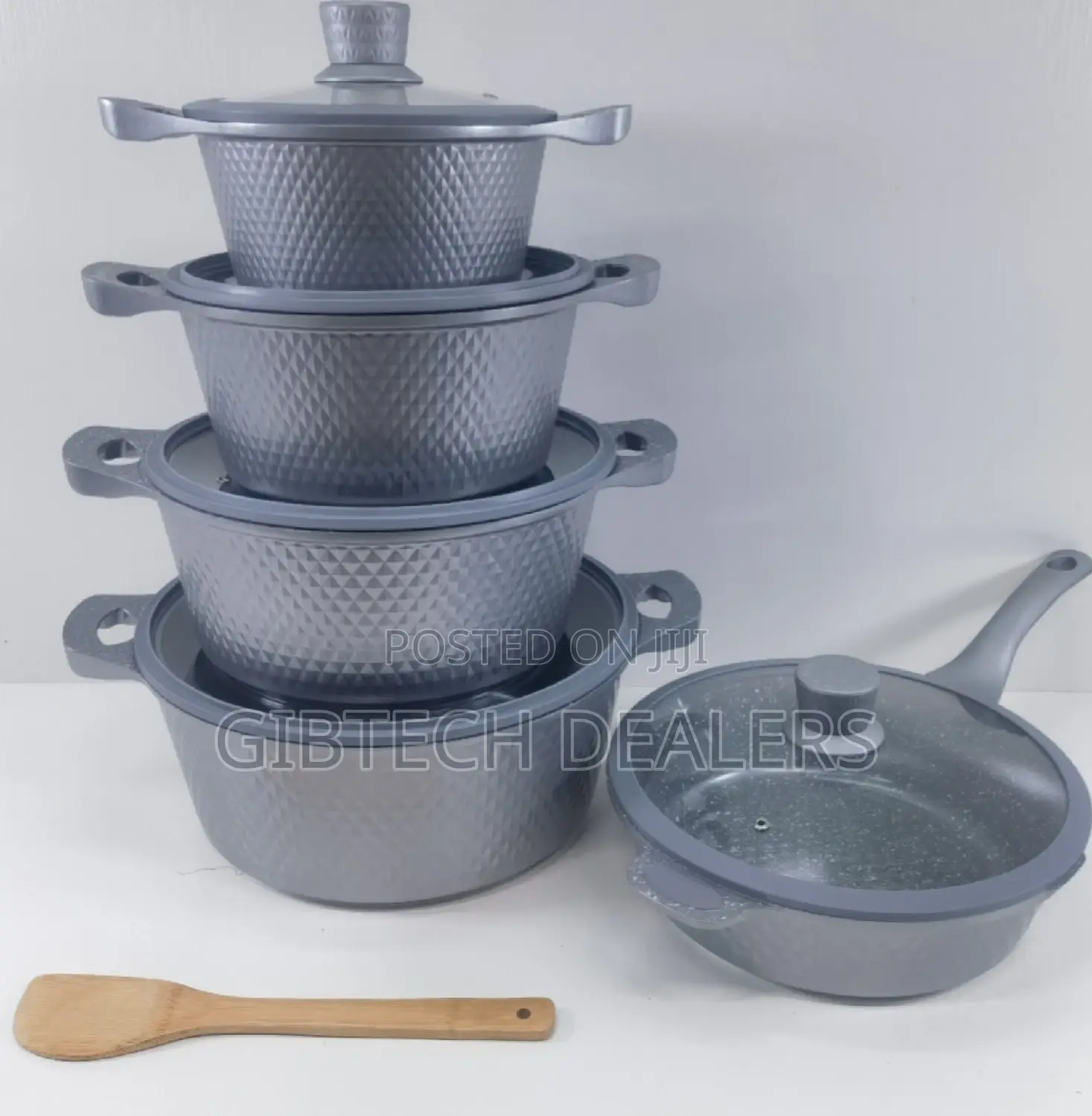 Bosch 11pcs Cookware Set With Silicone Lids Cover