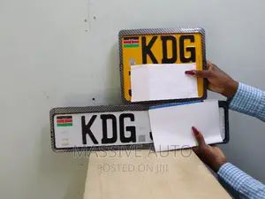 New Number Plates Holder Fitted on Carbon Fiber Holder
