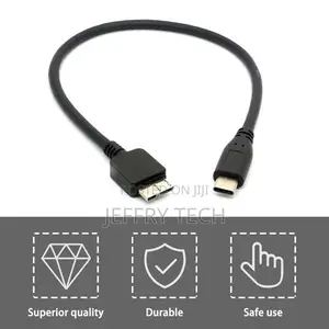 USB C to Micro Cable Type B for WD My Passport HDD Hard Disk