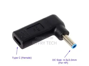 R Converter USB 3.1 Type C Female to 4.5x3.0mm (Blue Tip) DC