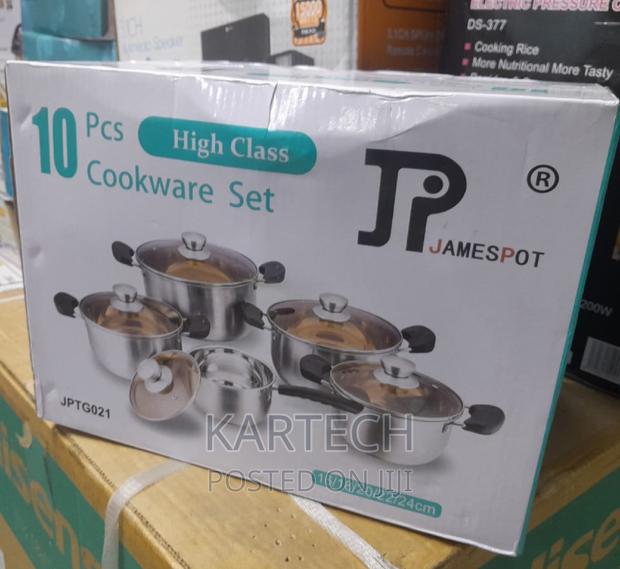 James Pot Cookware Set - 10 Pieces - main view