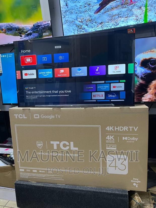 TCL 43 Uhd Frameless TV - main view