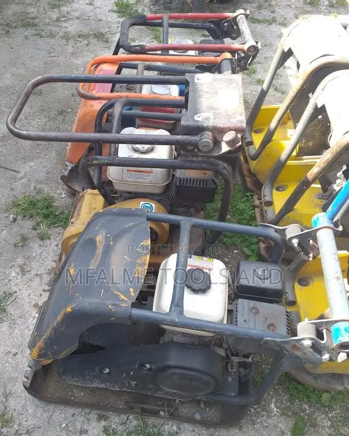 Compactor Plate Honda Petrol Engine Kabro/Warker 80kg Ex-Uk