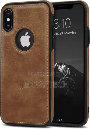 Vegan Leather Phone Case for iPhone X iPhone Xs Luxury Ele