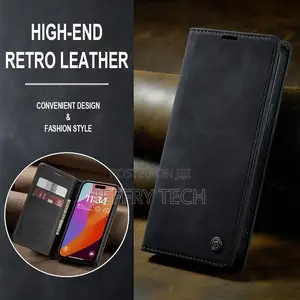 SINIANL Leather Case for iPhone 15 Pro Max Case Wallet, For