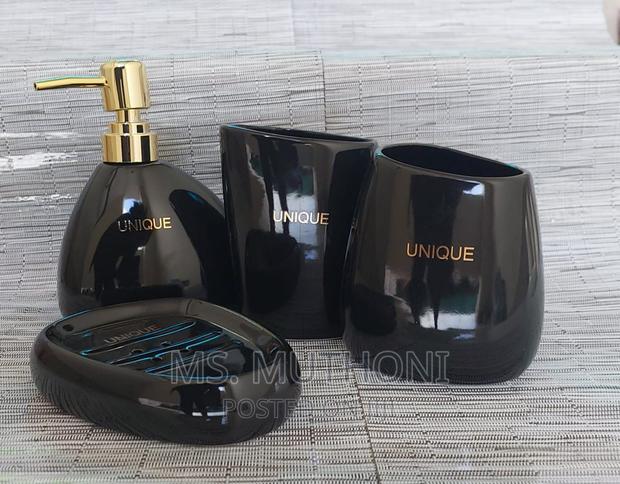 Unique Branded Ceramic 4in1 Bathroom Set - thumbnail 2