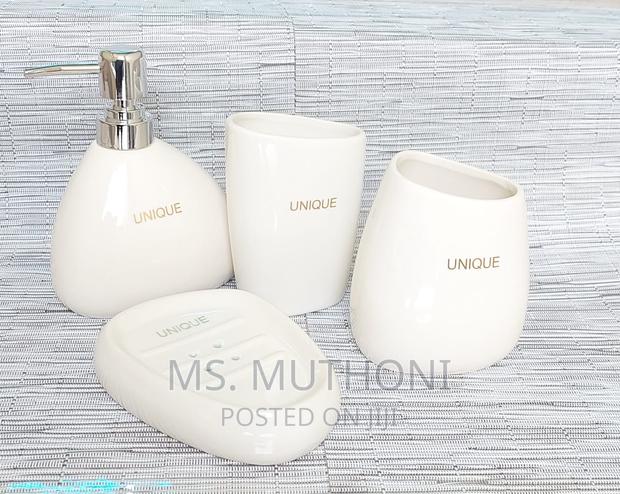 Unique Branded Ceramic 4in1 Bathroom Set - thumbnail 3