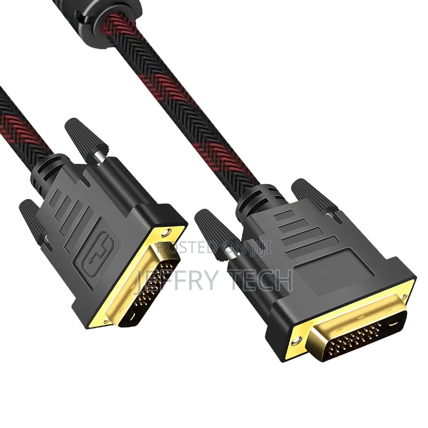 DVI to DVI Cable Adapter - Male DVI-D Dual Link to Male DVI-