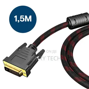 DVI to DVI Cable Adapter - Male DVI-D Dual Link to Male DVI-