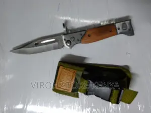 Small AK-47 Pen Knife CCCP Foldable Knife With Pouch